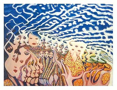 In-progress Painting